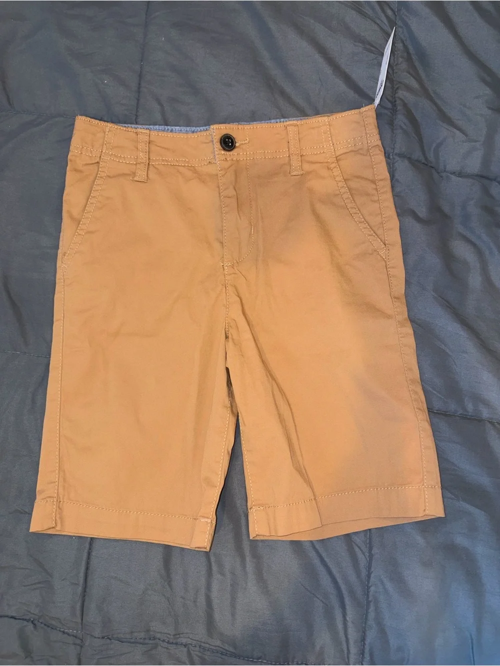 NWT OshKosh B’gosh Boys Tan Chino Shorts Size 8
